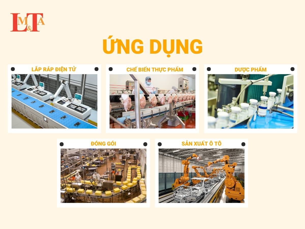 Một số ứng dụng của máy cấp phôi khí nén