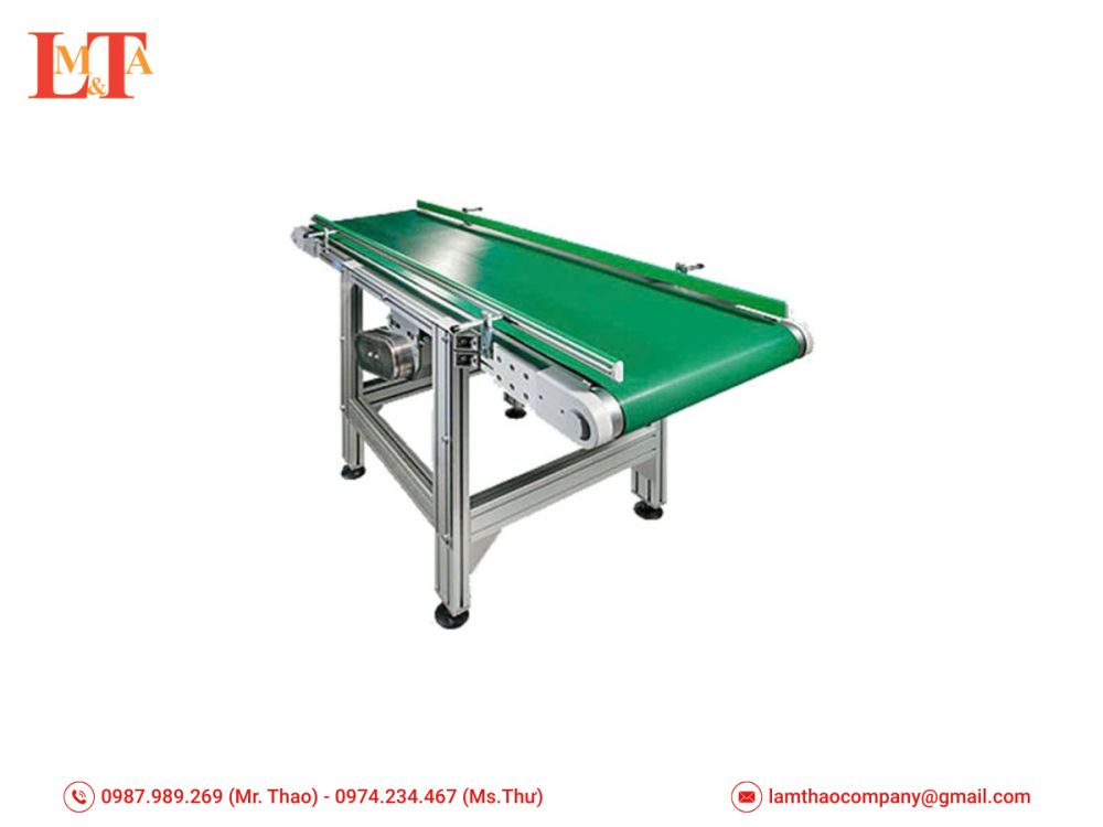 Băng Tải PVC Khung Sắt