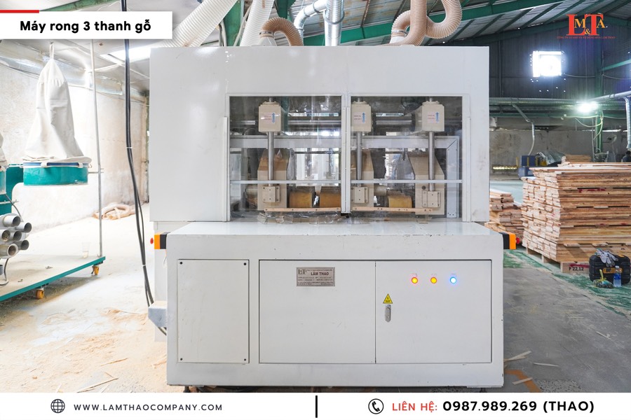 Chuyền Tự Động Máy Rong 3 Thanh Gỗ