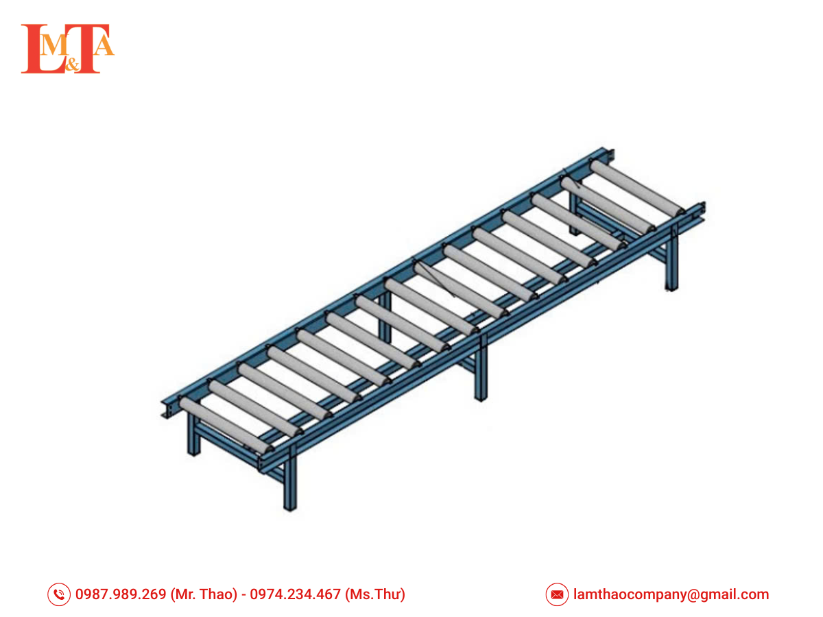 Băng Tải Con Lăn (Tải Trọng 80Kg)