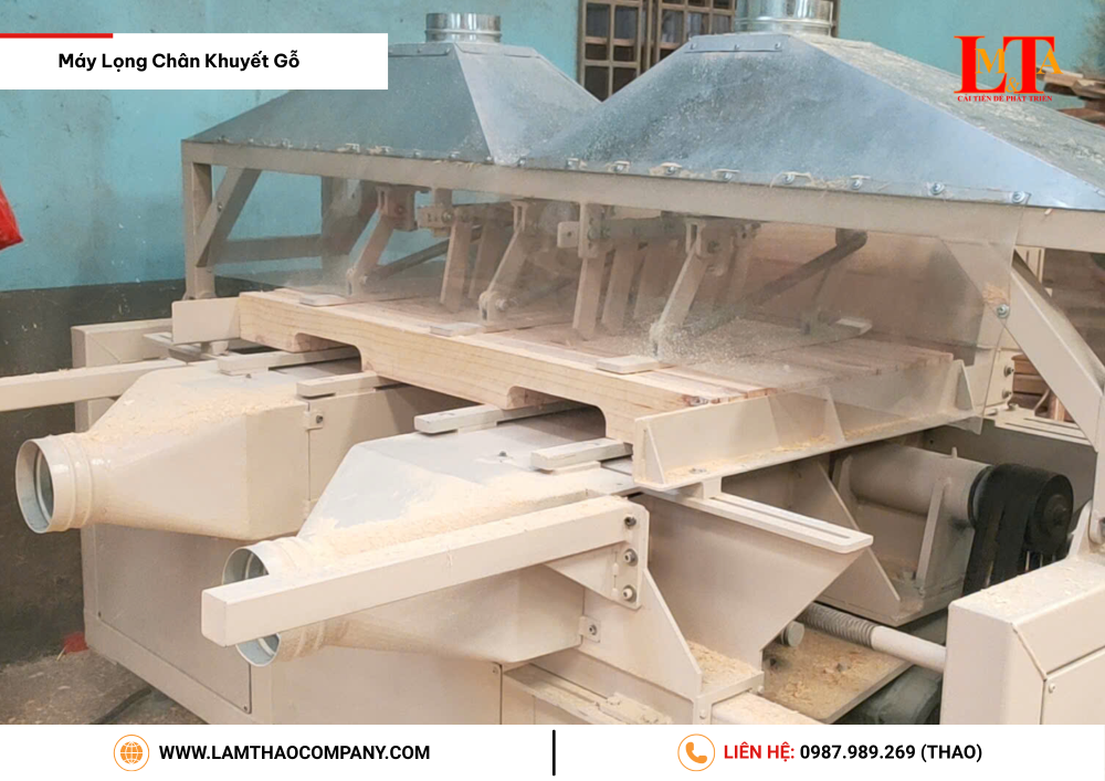 Máy Lọng Chân Khuyết Gỗ