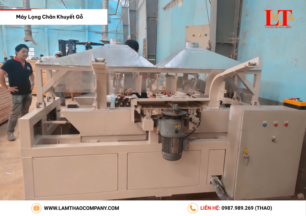 Máy Lọng Chân Khuyết Gỗ