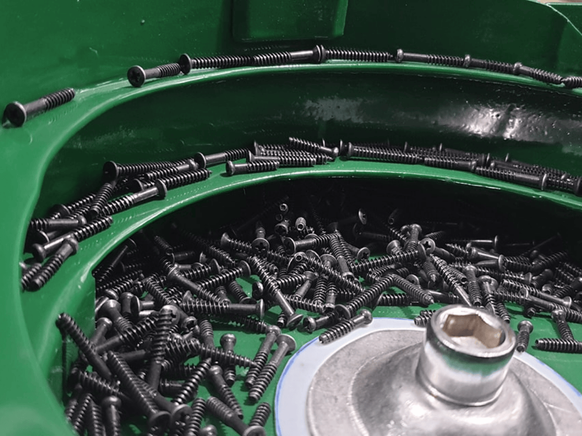 Phễu Rung Cấp Phôi Ốc Vít Tự Động – Tối Ưu Năng Suất Lắp Ráp