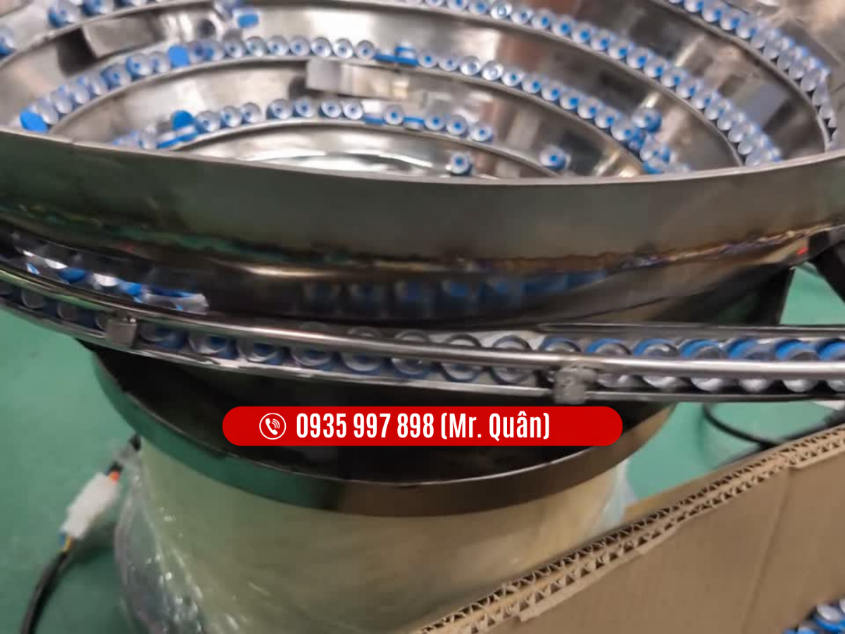 Phễu rung cấp phôi tự động ngành y tế