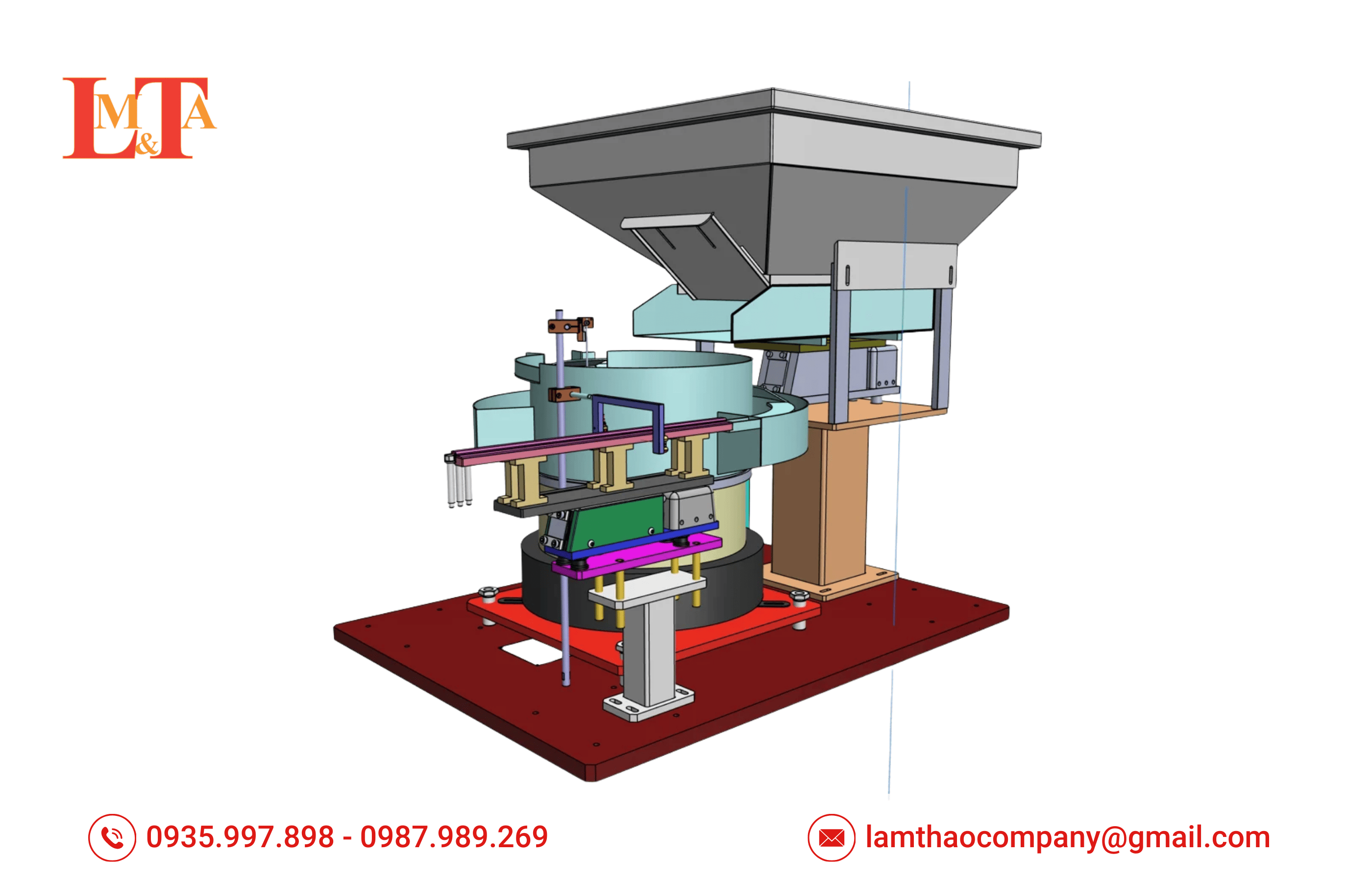Phễu rung cấp phôi tự động