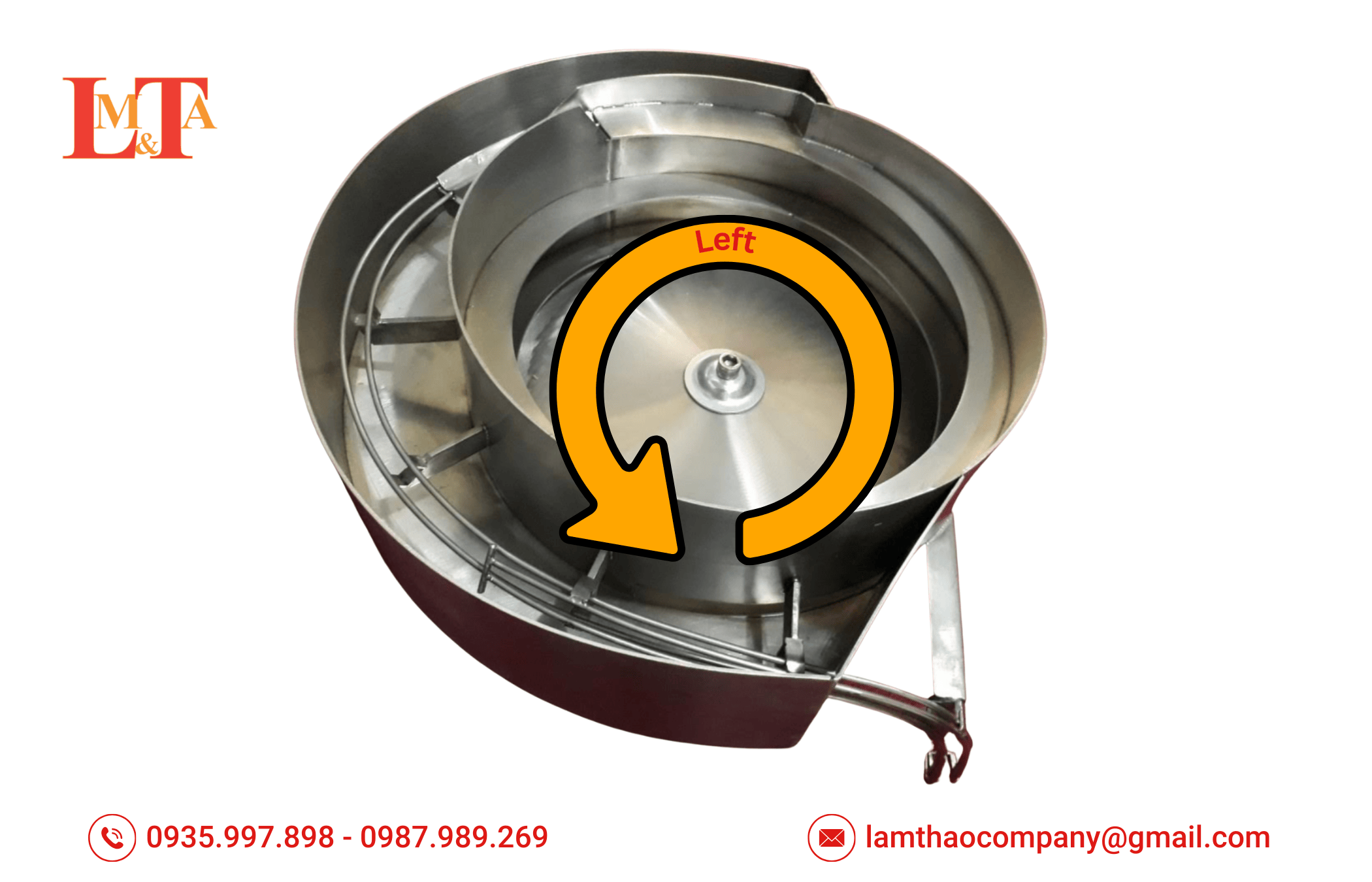 phễu rung cấp phôi