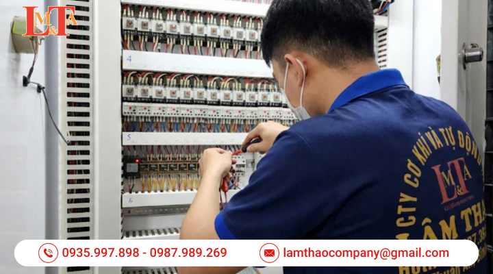 bảo trì sửa chữa phễu rung cấp phôi