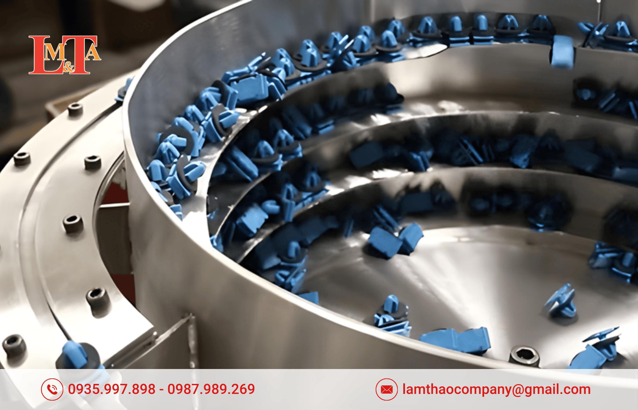 Phễu Rung Cấp Liệu Tự Động (Vibratory Bowl Feeder)