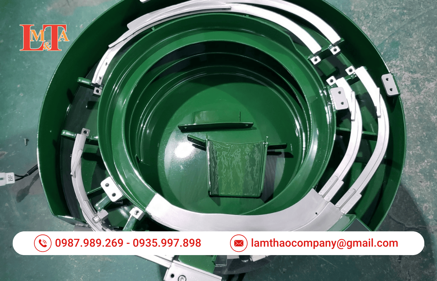 lớp phủ bề mặt phễu rung